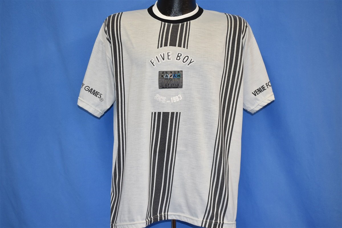 90s Centenary Games 1996 Five Boy Kazah Stripe t-shirt Large product image 2