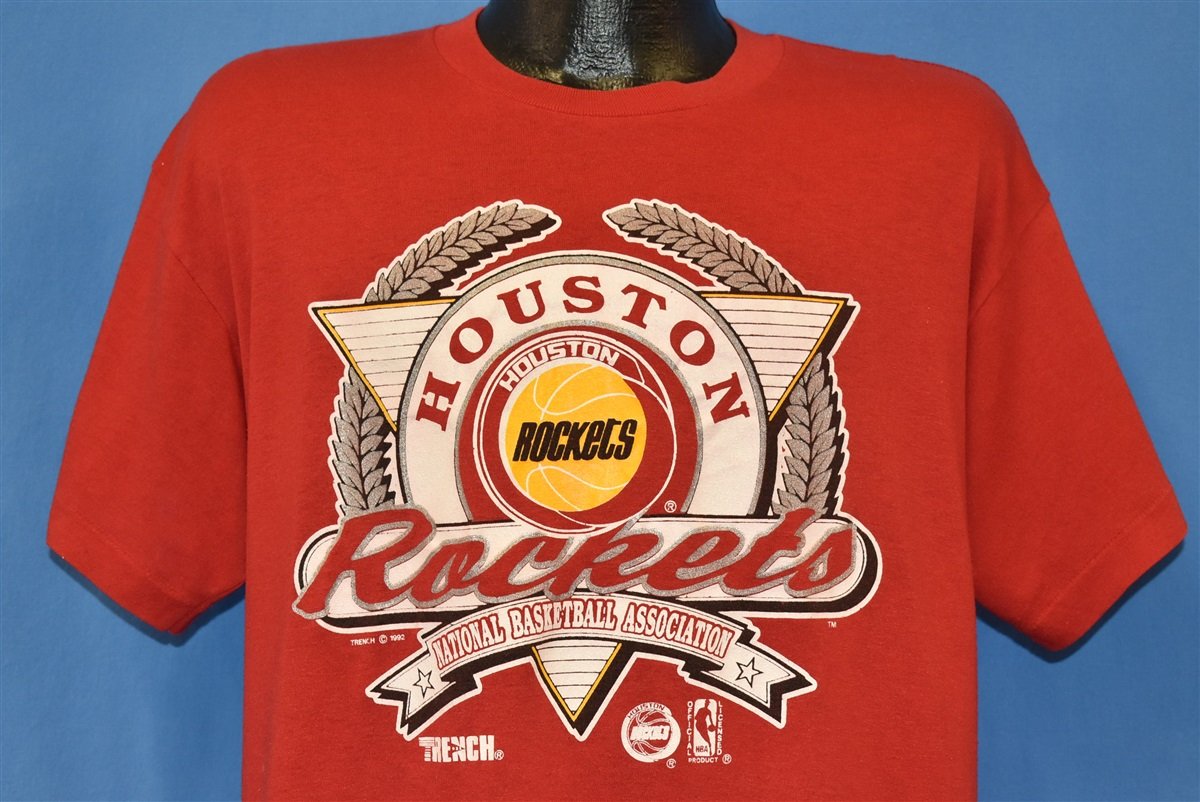 90s Houston Rockets 1992 NBA Basketball t-shirt Extra Large product image 1