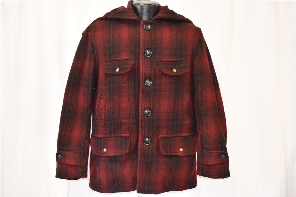 40s Carter's H.W. Plaid Wool Hunting Jacket Large product image 2