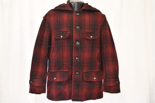 40s Carter's H.W. Plaid Wool Hunting Jacket Large product image 2