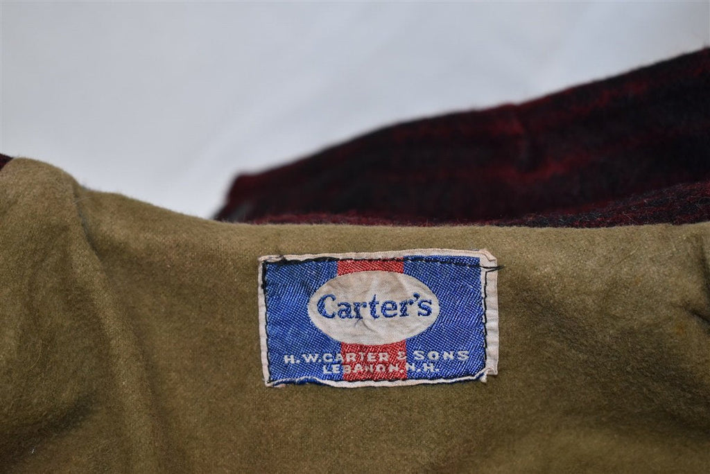 40s Carter's H.W. Plaid Wool Hunting Jacket Large product image 6