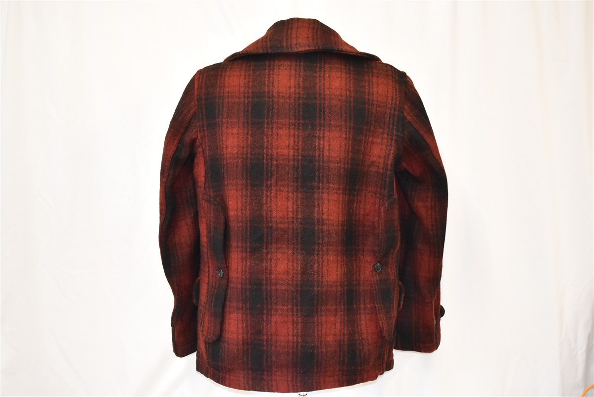 30s Profile Carter & Churchill Red Black Wool Jacket Large product image 4