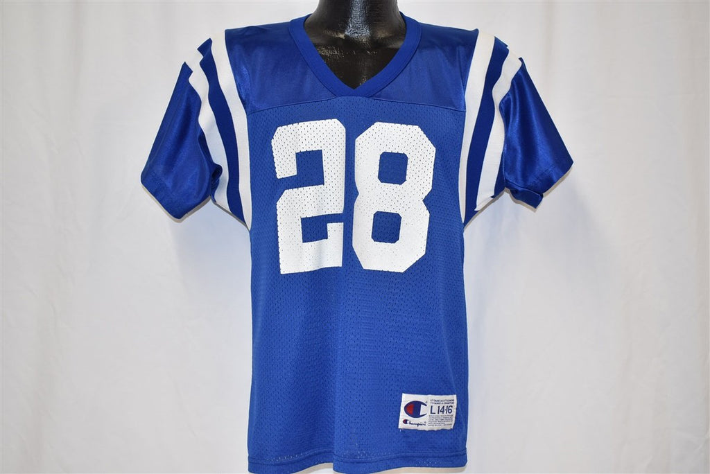 90s Indianapolis Colts Marshall Faulk t-shirt Youth Extra product image 2