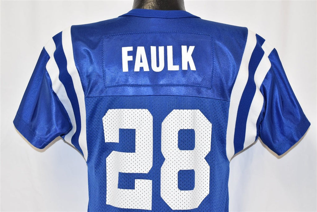 90s Indianapolis Colts Marshall Faulk t-shirt Youth Extra product image 3