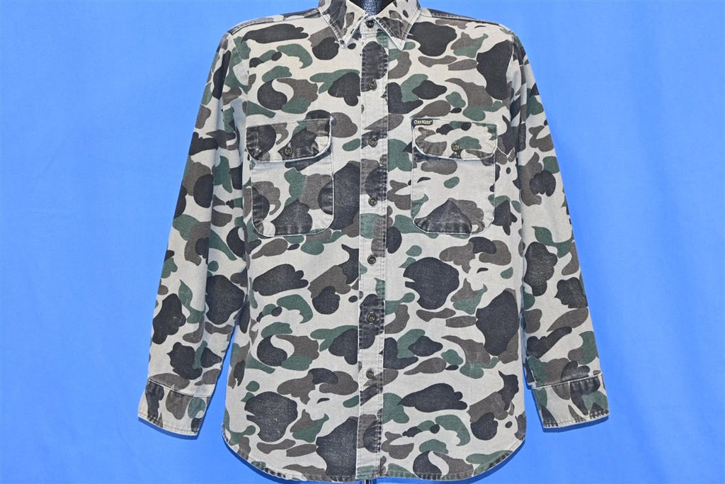 80s Osh Kosh Camo Flannel Button Front Shirt Large product image 2