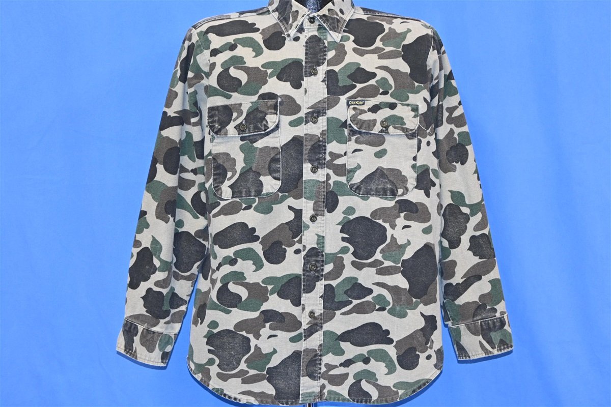 80s Osh Kosh Camo Flannel Button Front Shirt Large product image 2