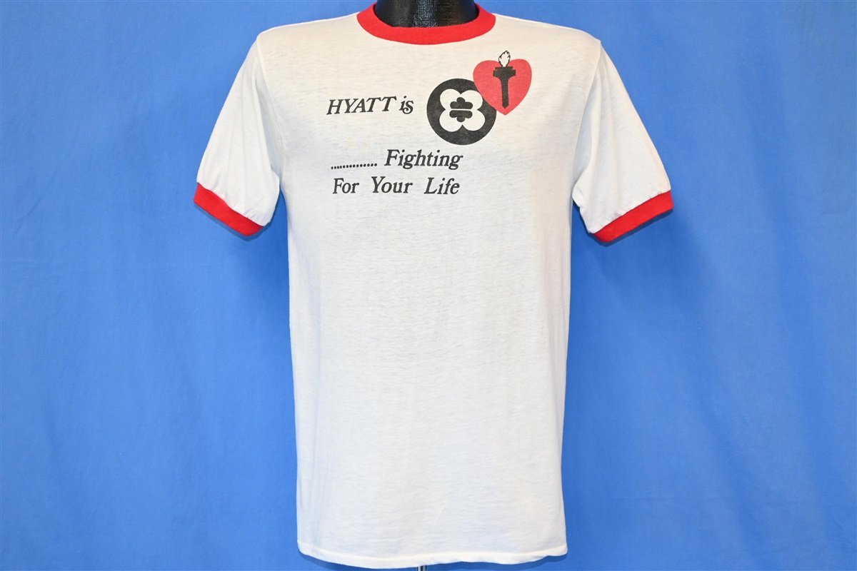 70s Orlando Hyatt Hotel Run Heart Ringer t-shirt Medium product image 2