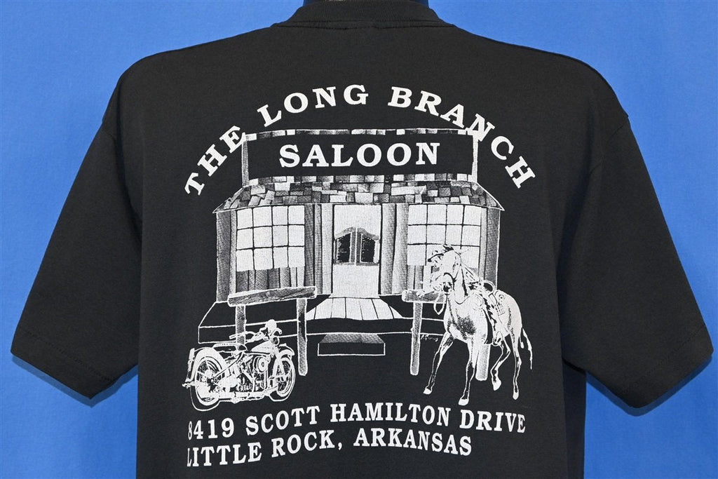 90s Long Branch Biker Bar Wolf Pocket t-shirt Extra Large product image 3