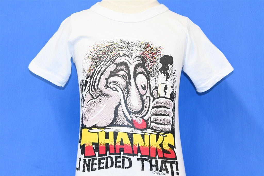 70s Thanks I Needed That Roach Iron On Joke t-shirt Toddler product image 1