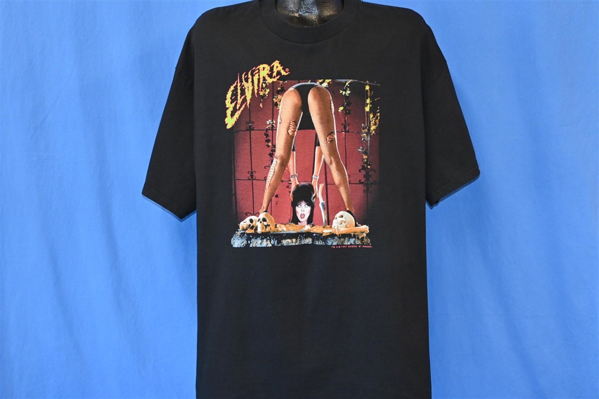 90s Elvira Mistress of the Dark Horror Host t-shirt XXL product image 2