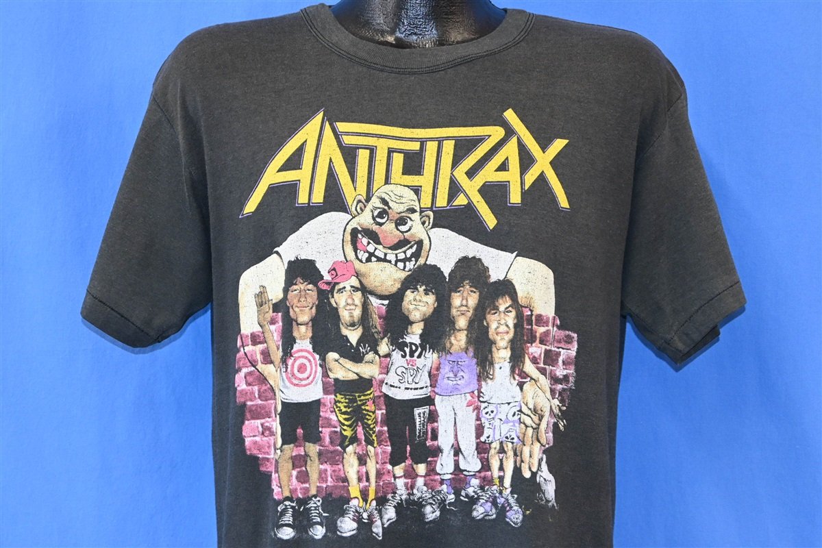 80s Anthrax State of Euphoria Tour 1988 t-shirt Large product image 1