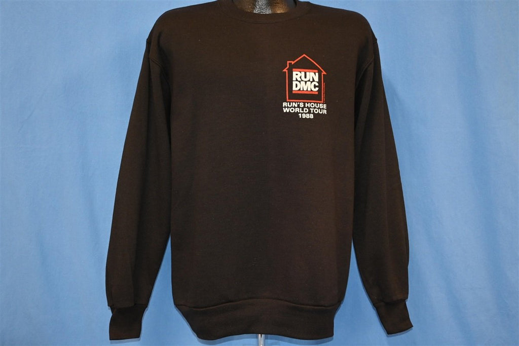 80s Run DMC Run's House 1988 Tour Sweatshirt Medium product image 2