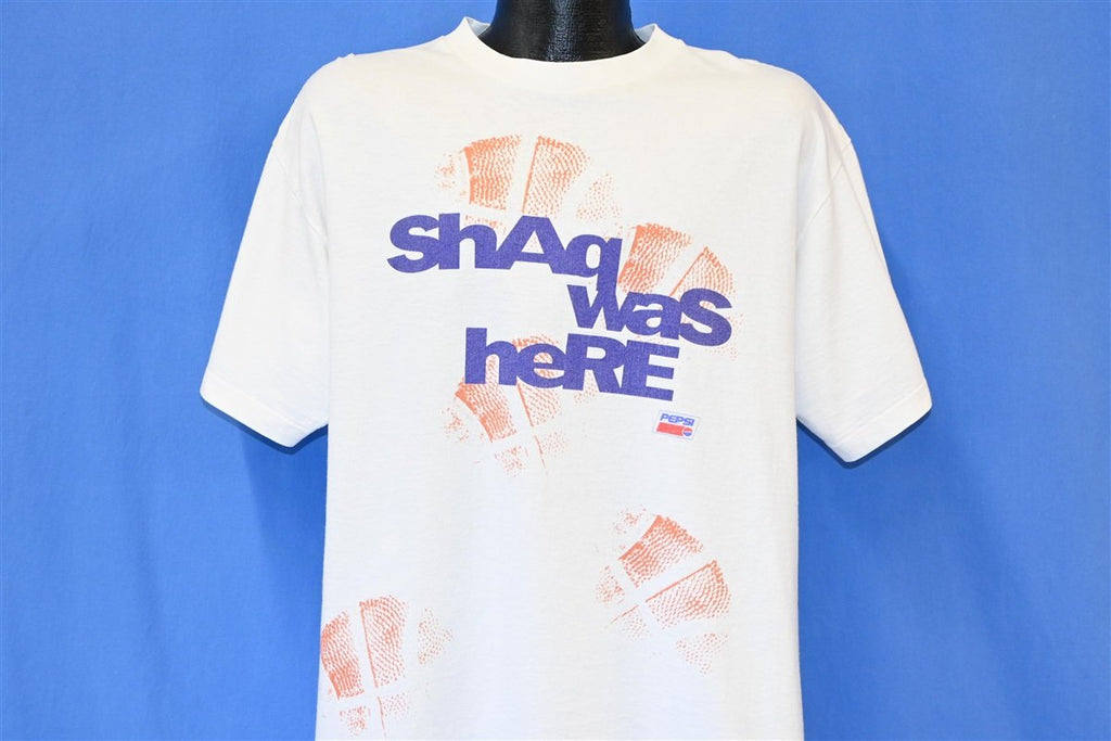90s Shaq Was Here Reebok Pepsi Shaquille O'Neal t-shirt product image 1