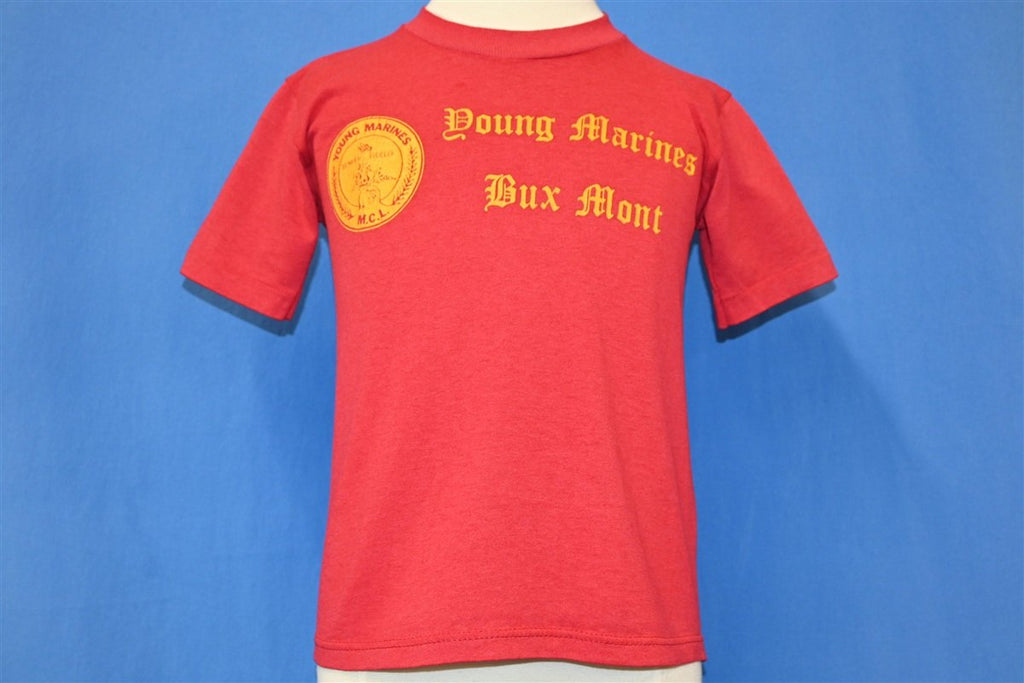 80s Young Marines Bux Mont USMC Military t-shirt Youth Small product image 2