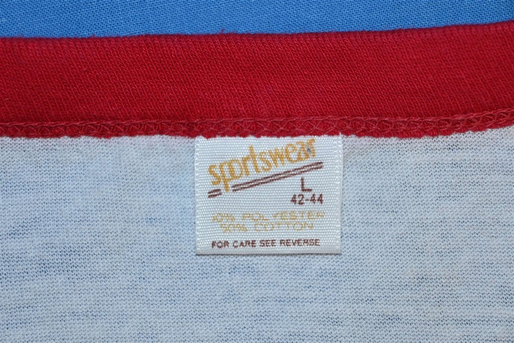 80s West Volusia American Heart Run Ringer t-shirt Large product image 3