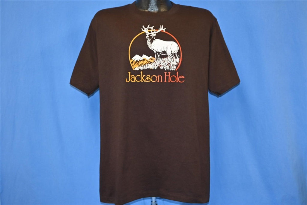 80s Jackson Hole Wyoming Mountain Wildlife t-shirt Large product image 2