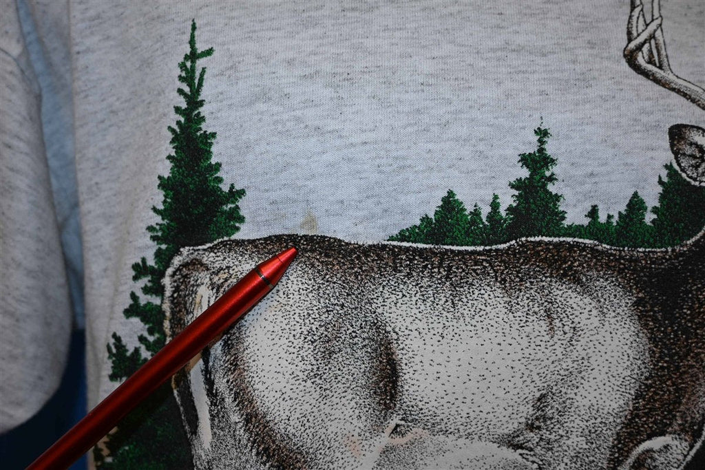90s Whitetail Deer Buck Wildlife Animal Nature t-shirt Large product image 3