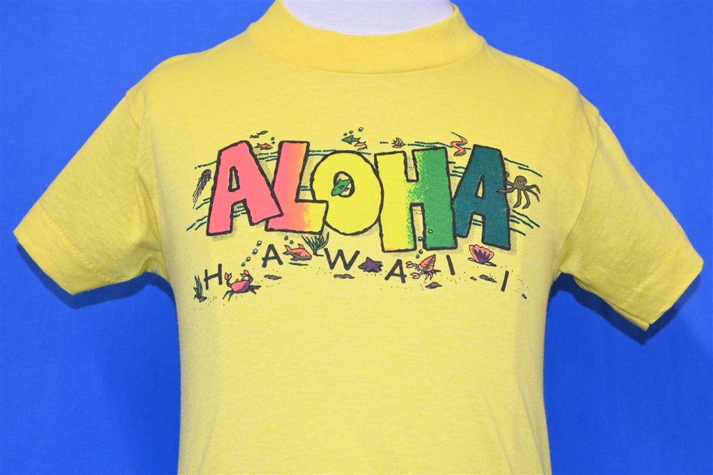 80s Aloha Hawaii Rainbow t-shirt Youth Small product image 1