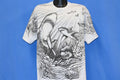 90s Shark All Over Print Wildlife t-shirt Extra Large product image 1