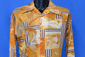 70s Disco Seagulls Yellow Abstract Shirt Youth Extra Large product image 1