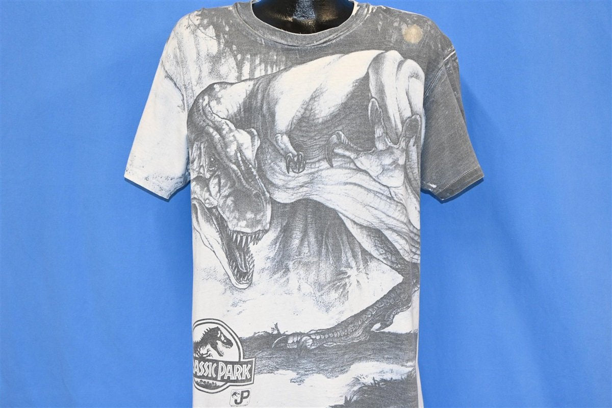 90s Jurassic Park All Over Print T-Rex Dinosaur t-shirt product image 1