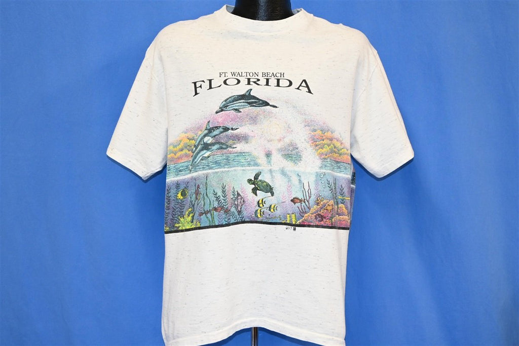 90s Fort Walton Beach Florida Dolphin Coral Reef t-shirt product image 2