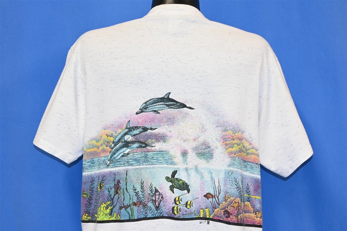 90s Fort Walton Beach Florida Dolphin Coral Reef t-shirt product image 5