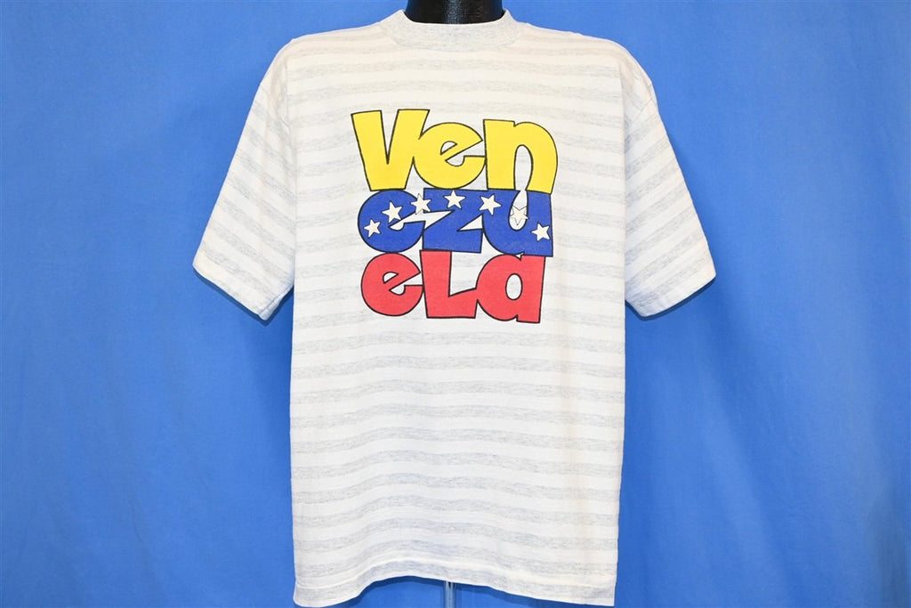 90s Venezuela Stripe Vacation Tourist Souvenir t-shirt Large product image 2