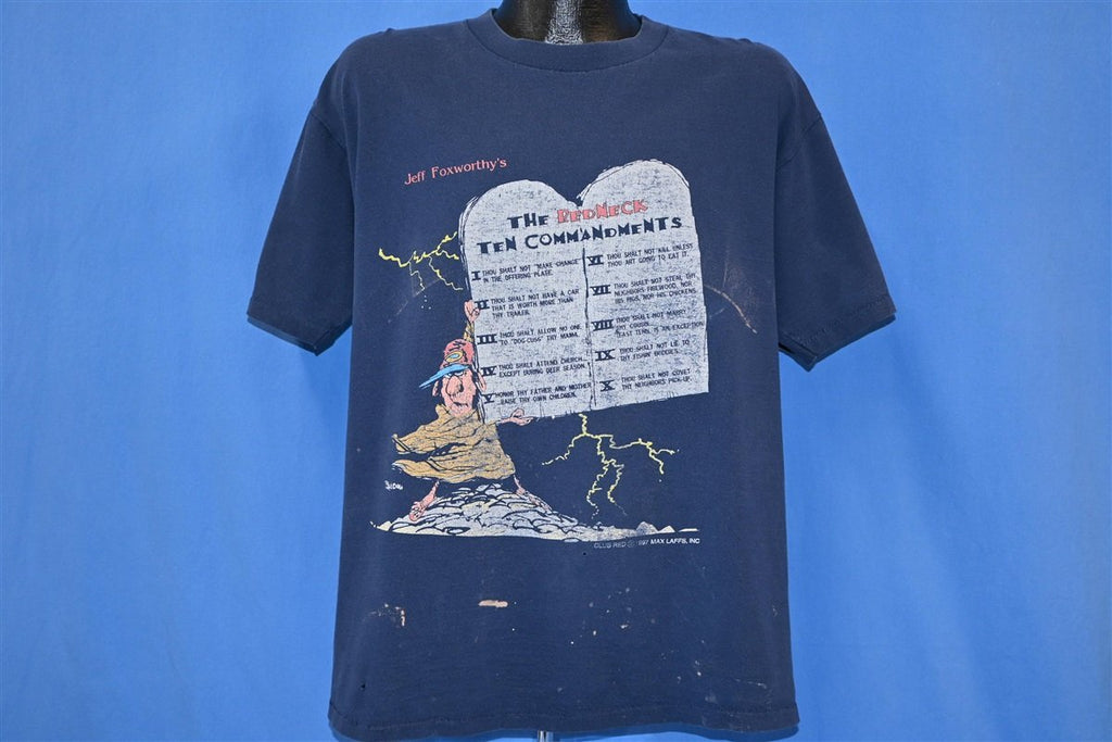 90s Jeff Foxworthy Redneck Ten Commandments t-shirt Large product image 2