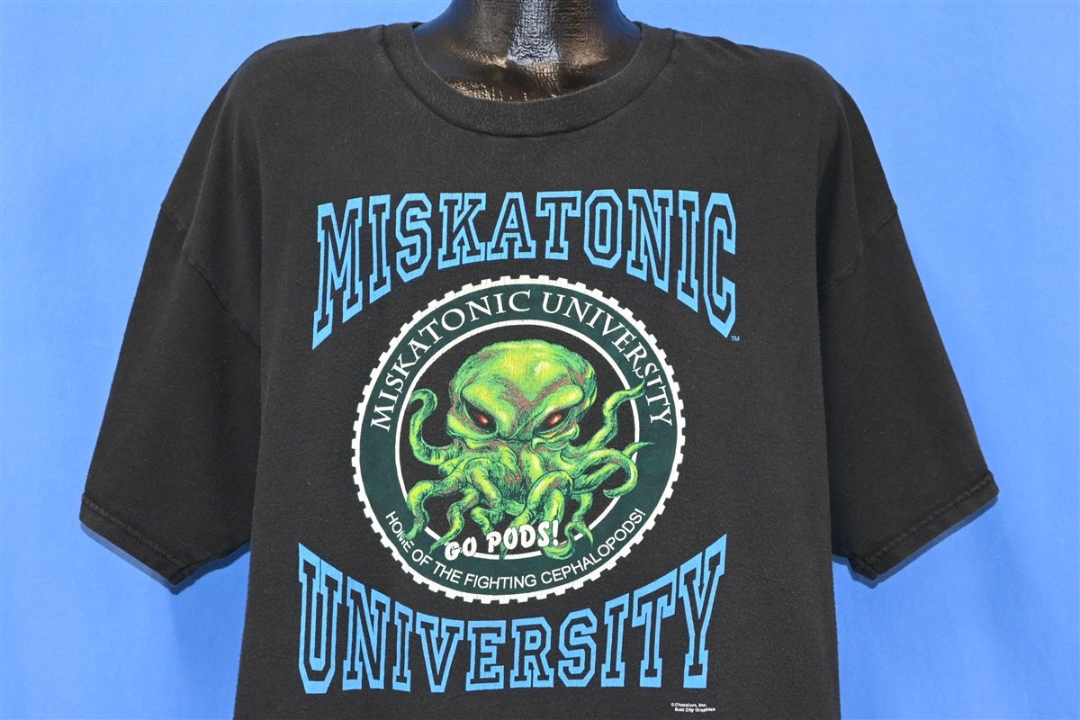 90s Miskatonic University Fighting Pods t-shirt Extra Large product image 1