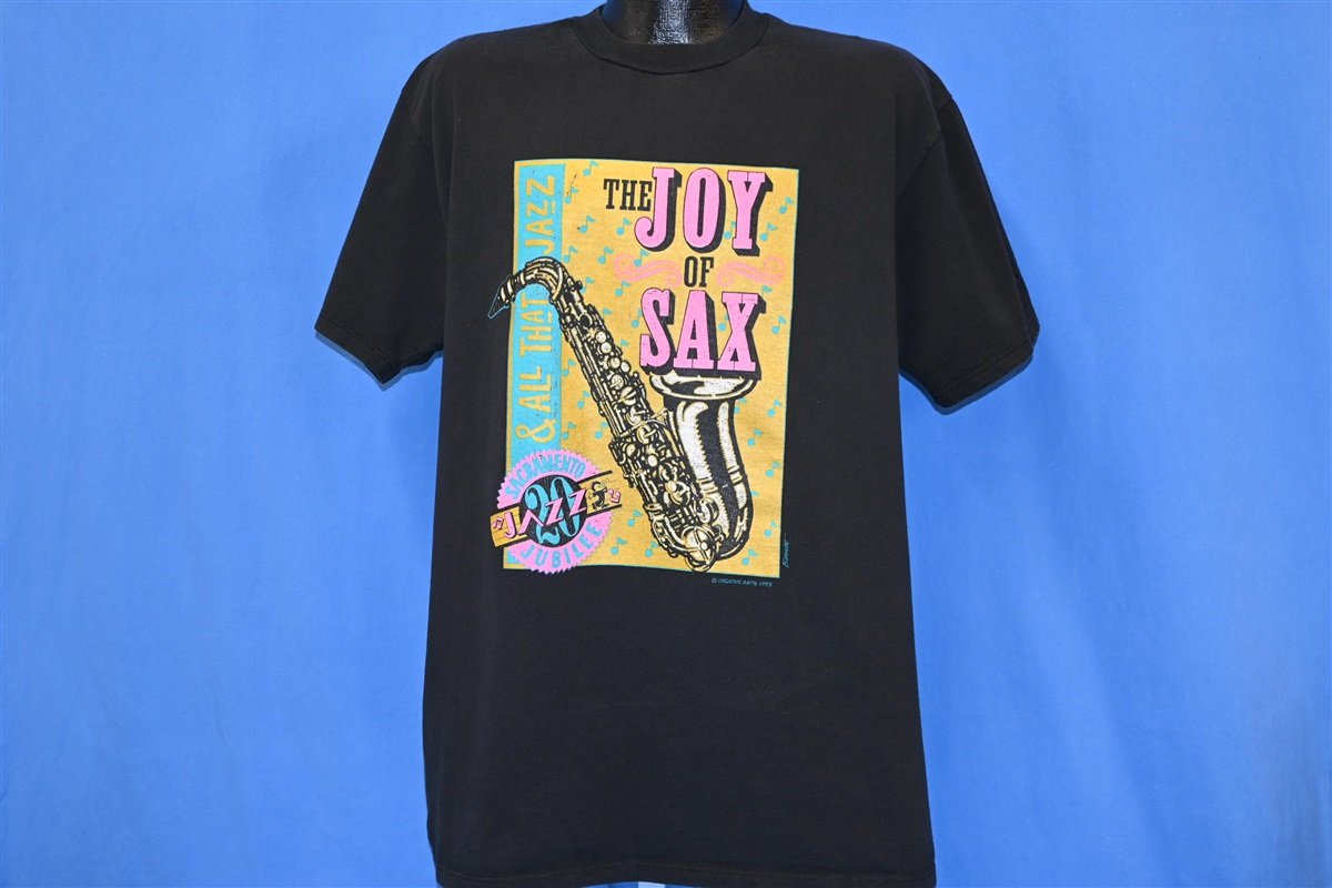 90s Sacramento Jazz Jubilee Joy of Sax t-shirt Extra Large product image 2