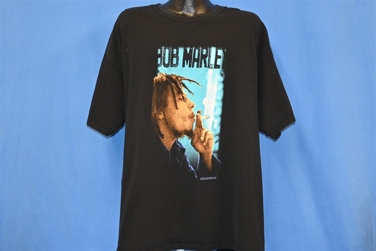 90s Bob Marley Smoking Weed t-shirt Extra Large product image 2