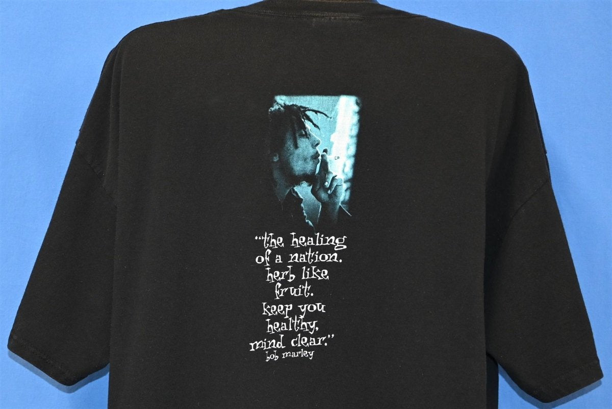90s Bob Marley Smoking Weed t-shirt Extra Large product image 4