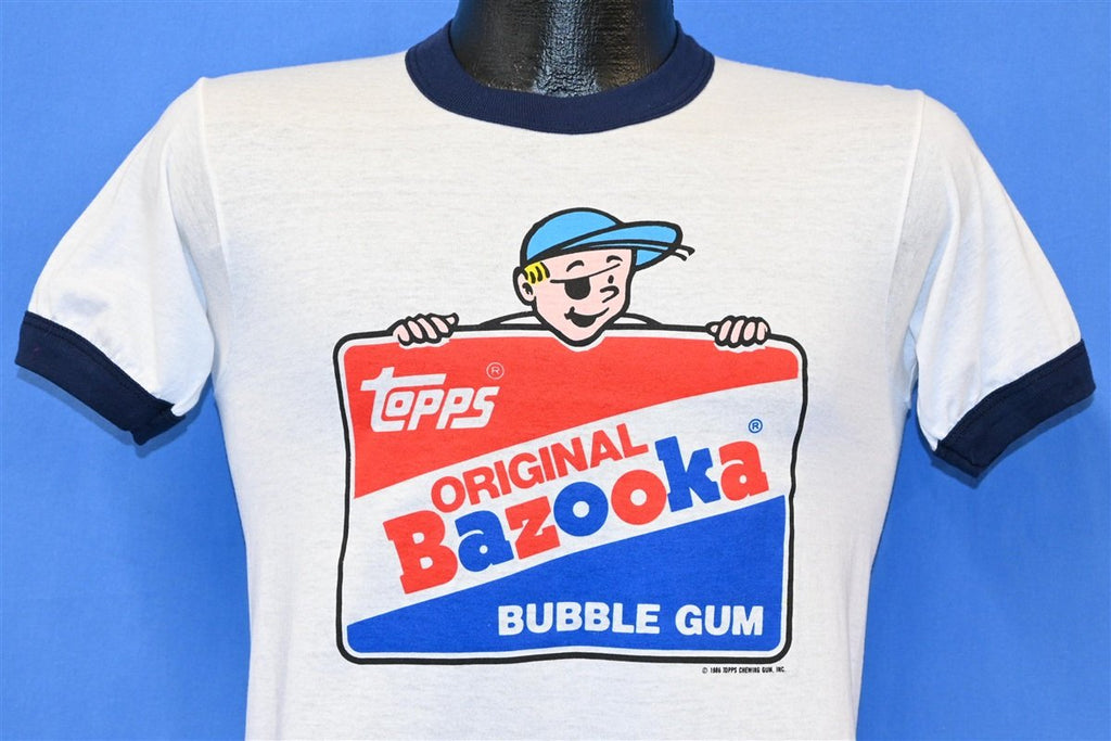 80s Bazooka Bubble Gum Topps t-shirt Youth Extra Large product image 1