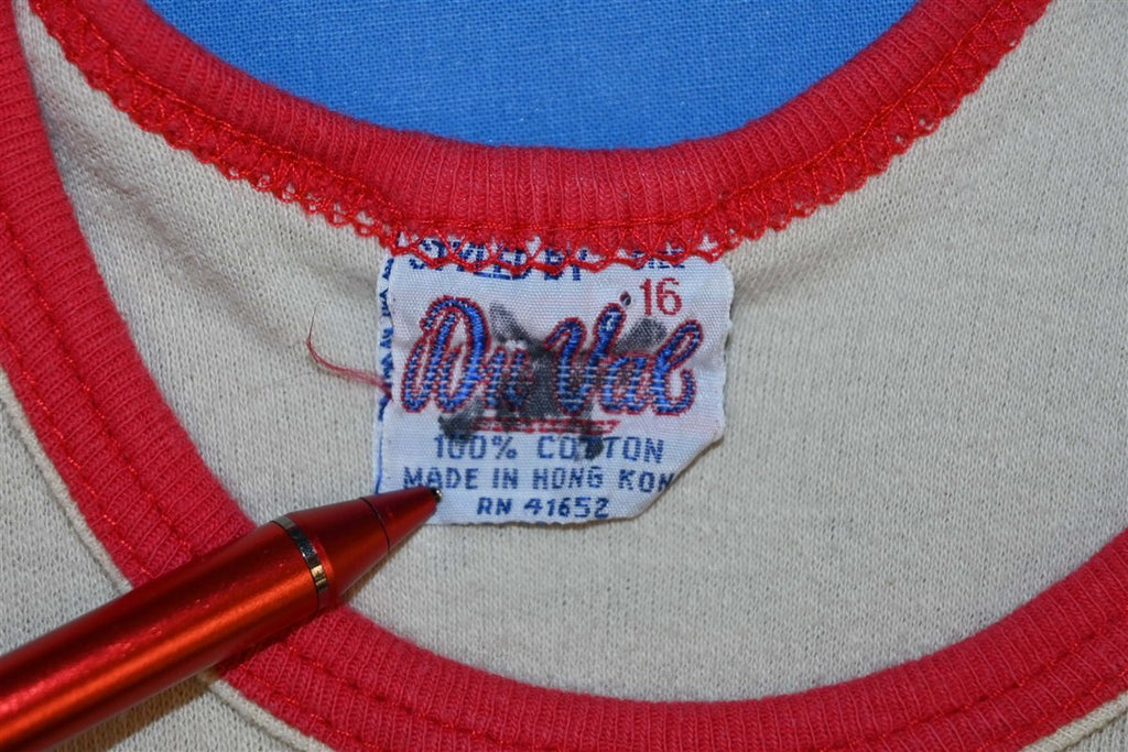 80s Baseball Tank Top Beige Kids t-shirt Youth Small product image 4