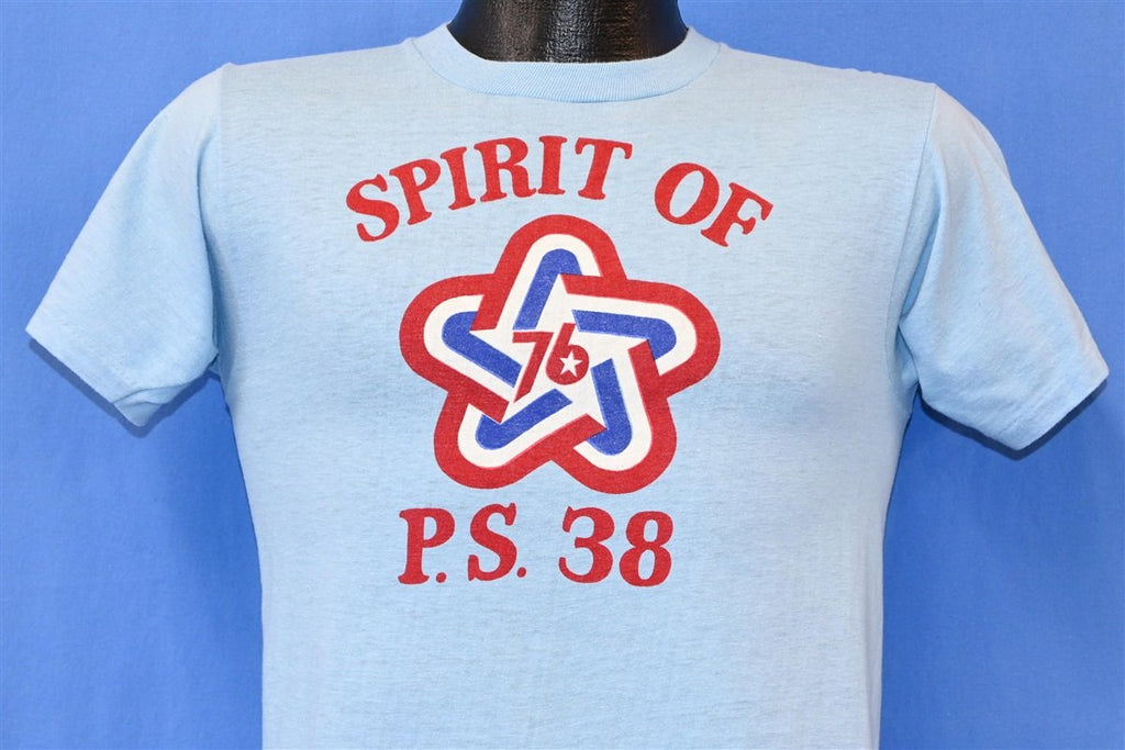 70s Spirit of PS 38 America Bicentennial t-shirt Small product image 1