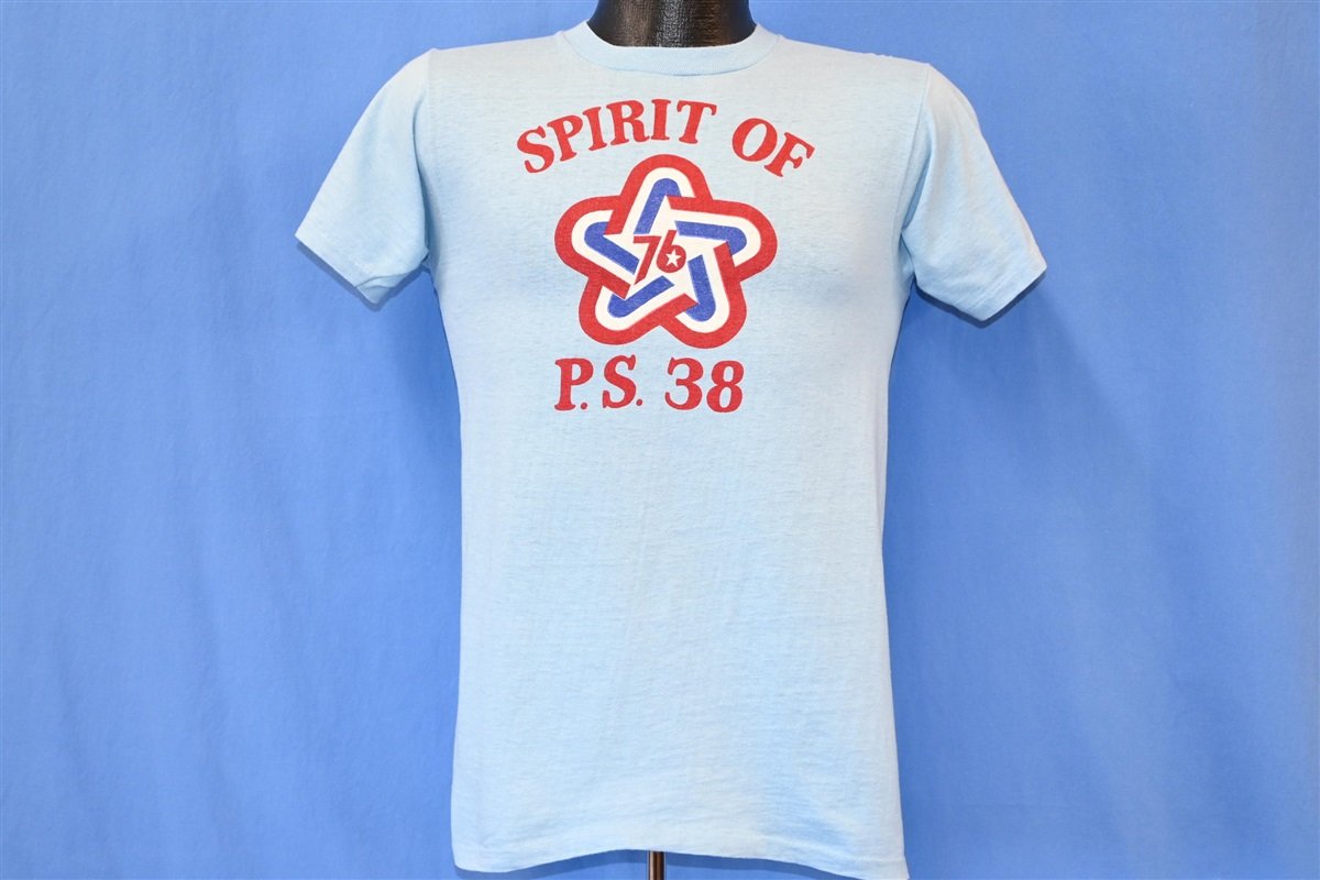 70s Spirit of PS 38 America Bicentennial t-shirt Small product image 2