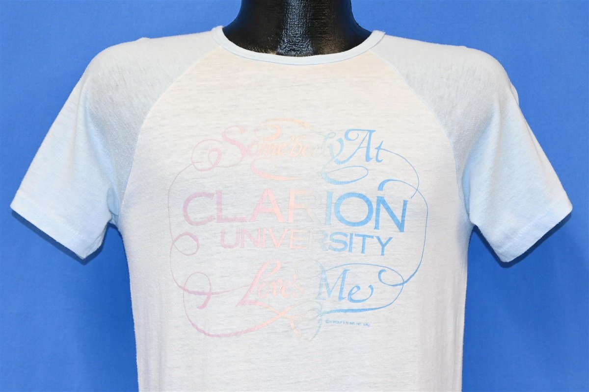80s Somebody at Clarion University Loves Me t-shirt Medium product image 1
