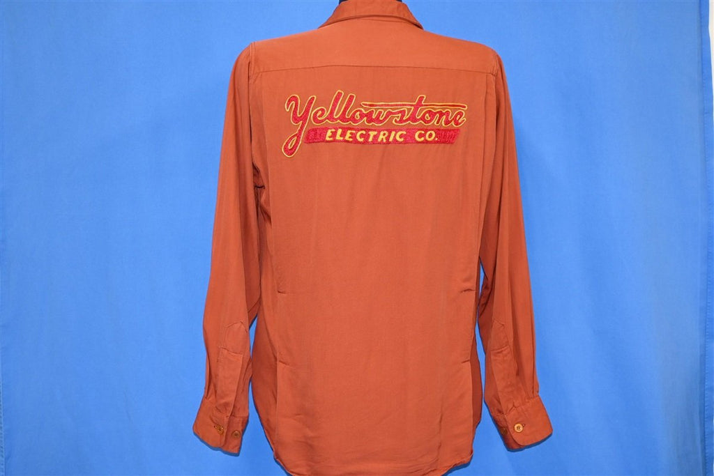 40s Yellowstone Electric Co Bowling Shirt Medium product image 2