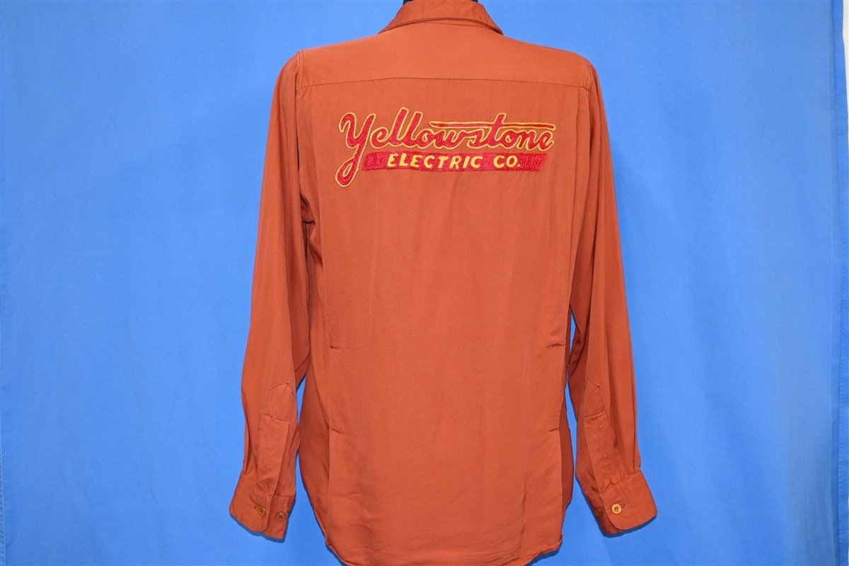 40s Yellowstone Electric Co Bowling Shirt Medium product image 2