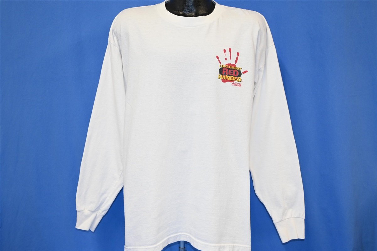 90s Coca Cola Got Caught Red Handed t-shirt Extra Large product image 3