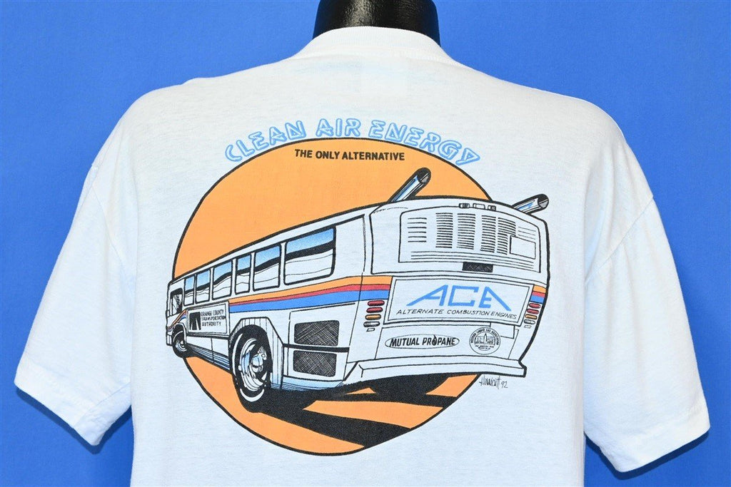 90s Clean Air Energy Bus Engine t-shirt Extra Large product image 3