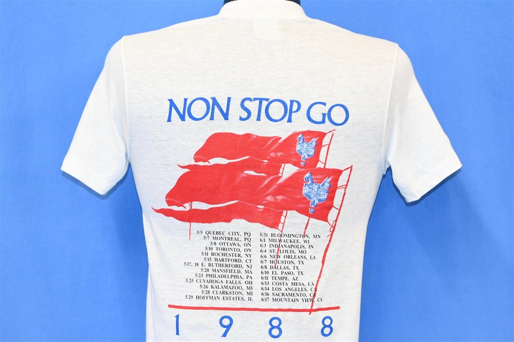 80s Robert Plant Non Stop Go 1988 Tour Rock t-shirt Small product image 3