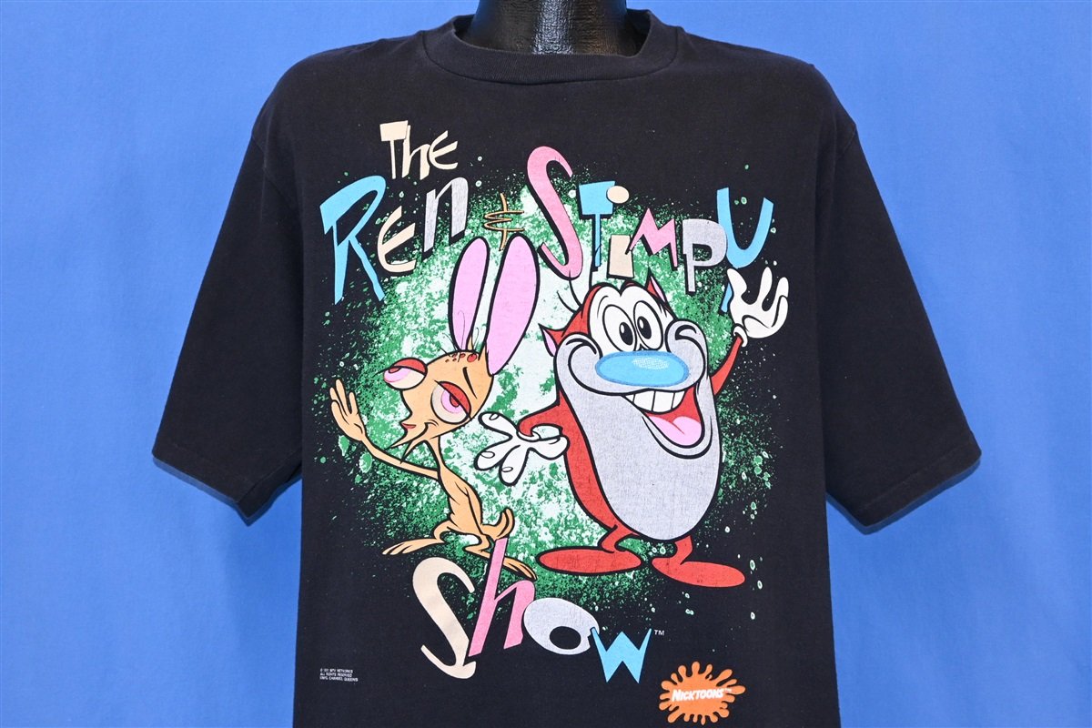 90s Ren & Stimpy Show Nicktoons Nickelodeon t-shirt Extra product image 1
