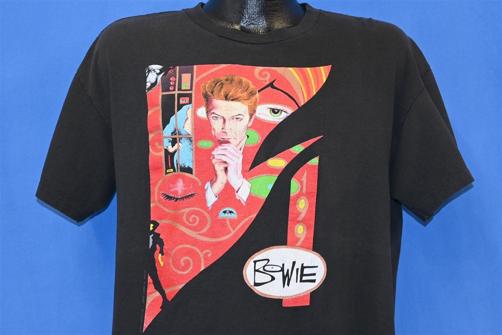 90s David Bowie 1990 Tour Rock Concert t-shirt Extra Large product image 1