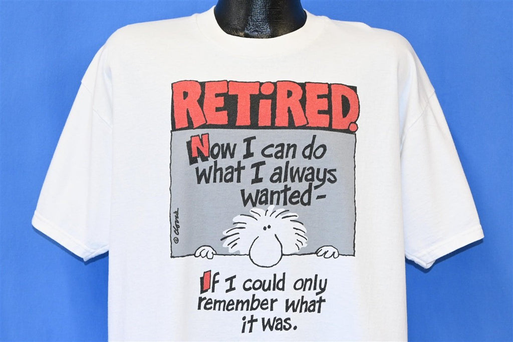 90s Retired Do What I Always Wanted Funny t-shirt Extra product image 1