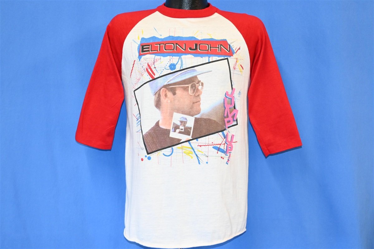 80s Elton John Jump Up Tour 1982 Concert t-shirt Medium product image 2