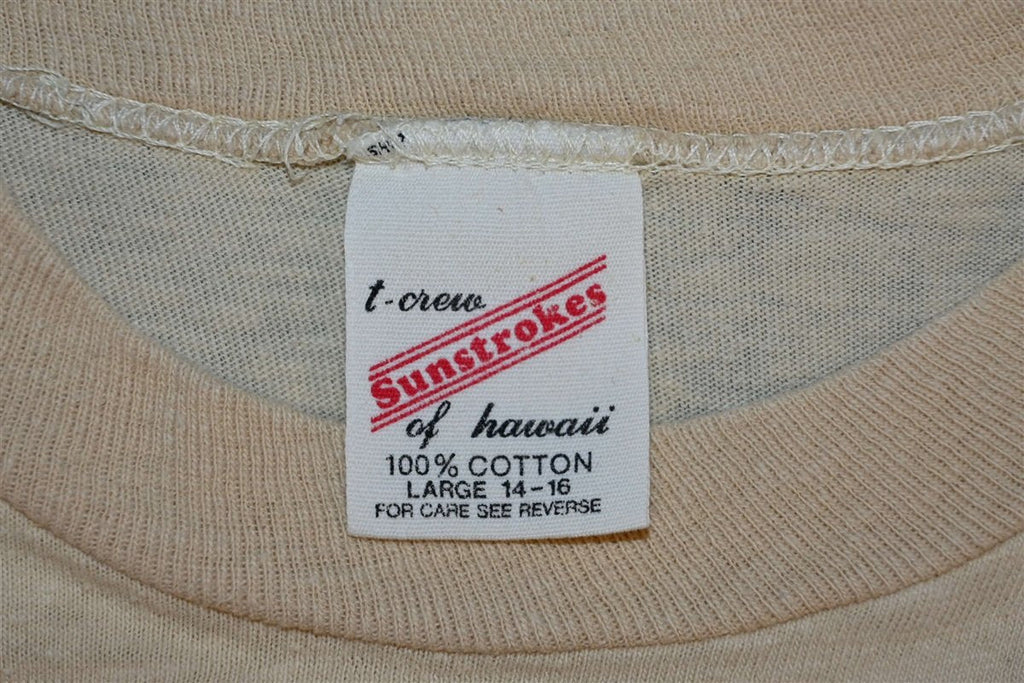 80s Hawaii Poly Tees Hibiscus Flower Kids t-shirt Youth product image 3