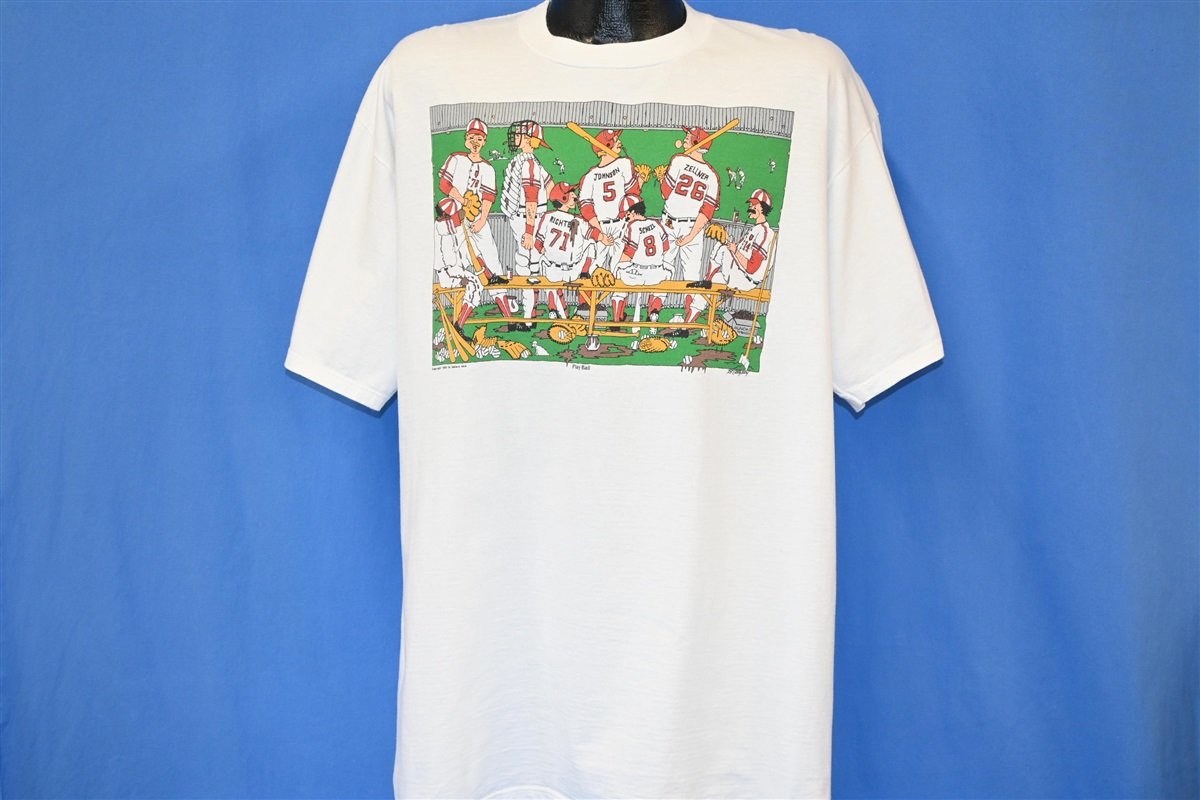 90s Play Ball Bruce Johnson Baseball t-shirt Extra Large product image 2