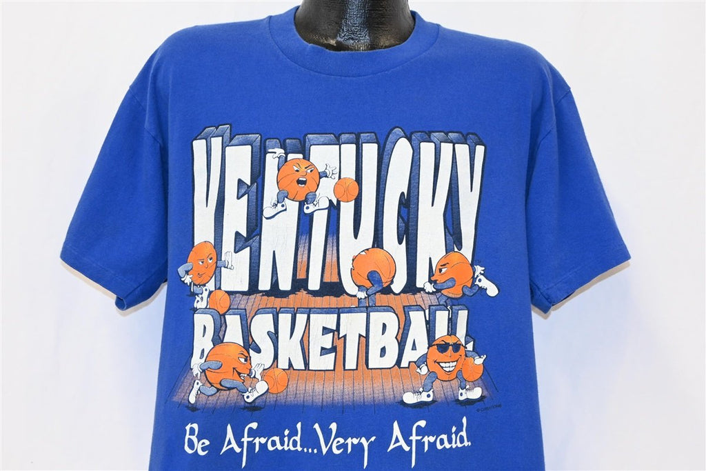 90s University Kentucky Wildcats Be Afraid t-shirt Large product image 1